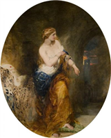 Lady Godiva by Alfred Woolmer (1805 to 1892)