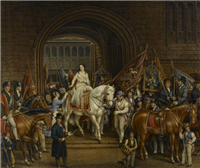 Lady Godiva Procession of 1829, Coventry by David Gee (1793 to 1872)