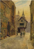 Bayley Lane by Herbert Cox, 1918