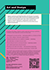 A thumbnail view of the Art and Design flyer in pink and green colours