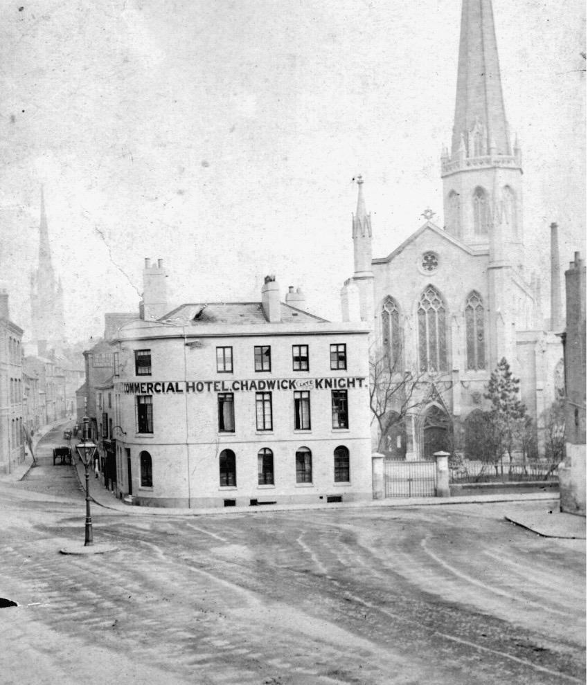 A sketch Christchurch in 1885