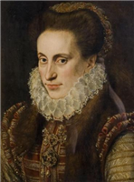 Portrait of a Woman attributed to Lucas de Heere (1534-1584)