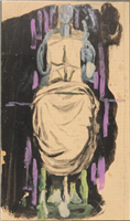 Christ With Hands Raised, by Graham Sutherland, 1952-1958