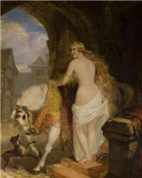 Lady Godiva by Marshall Claxton (1811 to 1881)