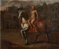 Goodiva (Lady Godiva) attributed to Adam van Noort (1562 to 1641)