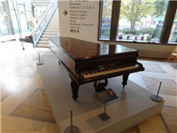 George Eliot’s piano from 1869 until her death in 1880